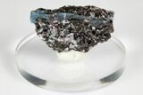 Blue Kyanite & Garnet in Biotite-Quartz Schist - Russia #178925-1